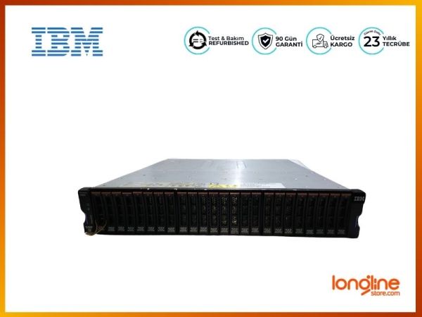 IBM STORAGE STORWIZE V3700 2.5 SFF SAS CHASSIS 2X PSU 99Y2218