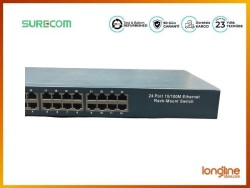 SURECOM EP-824DX 24 PORT 100/10M ETHERNET SWITCH - 9