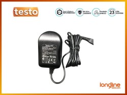 Testo - Testo 0554 1096 Power Supply/Recharger, US Plug, 100-240 VAC / 6