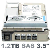 DELL - THYM2 DELL 1.2-TB 10K 12G 3.5 SED SAS w/F238F