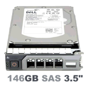 TK237 DELL 146-GB 15K 3.5 SP SAS w/F238F