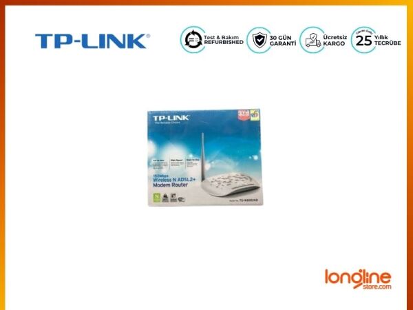 TP-LINK TD-W8951ND 150 MBPS KABLOSUZ 4 PORTLU MODEM ROUTER - 3