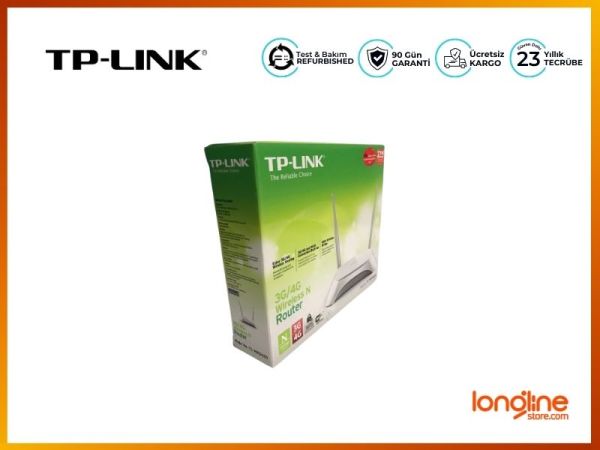TP-LINK TL-MR3420 300MBPS N KABLOSUZ 4-PORT 2X5DBI IP WPS 3G/4G