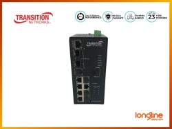 Transition SISPM1040-182D-LRT 8x 10/100TX PoE 2x Combo SFP Switc - TRANSITION NETWORKS (1)