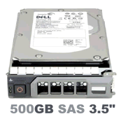 U307F DELL 500-GB 6G 7.2K 3.5 SAS w/F238F - 1