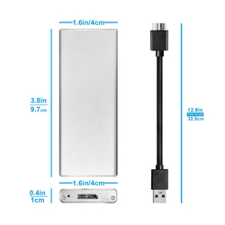 LONGLINE - USB 3.0 M2 NGFF SSD SATA Muahafaza Kutu Adaptörü - LNG/M.2NGFFSSD