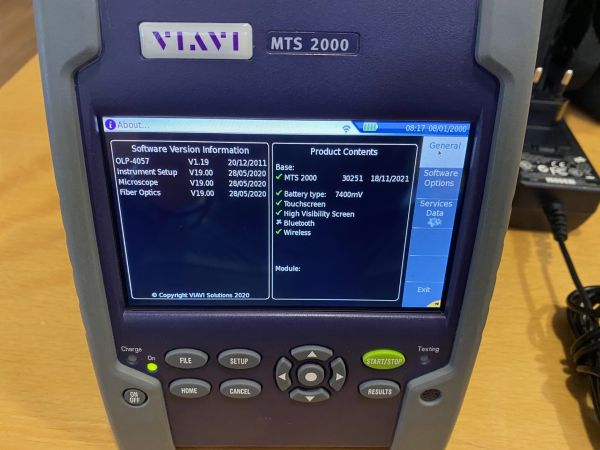 VIAVI MTS-2000 OTDR Test Cihazı