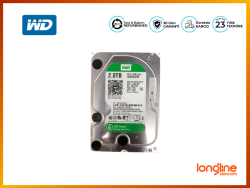 WESTERN DIGITAL WD GREEN 2TB INTERNAL 3.5 (WD20EZRX) HDD - 2