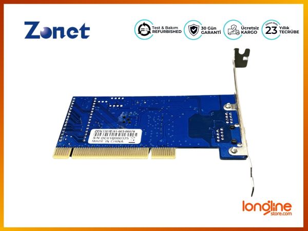 Zonet ZEN3301E 10/100/1000Mbps Gigabit Ethernet PCI Adapter Card - 3